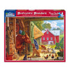 White Mountain Jigsaw Puzzle | Barnyard Buddies 550 Piece